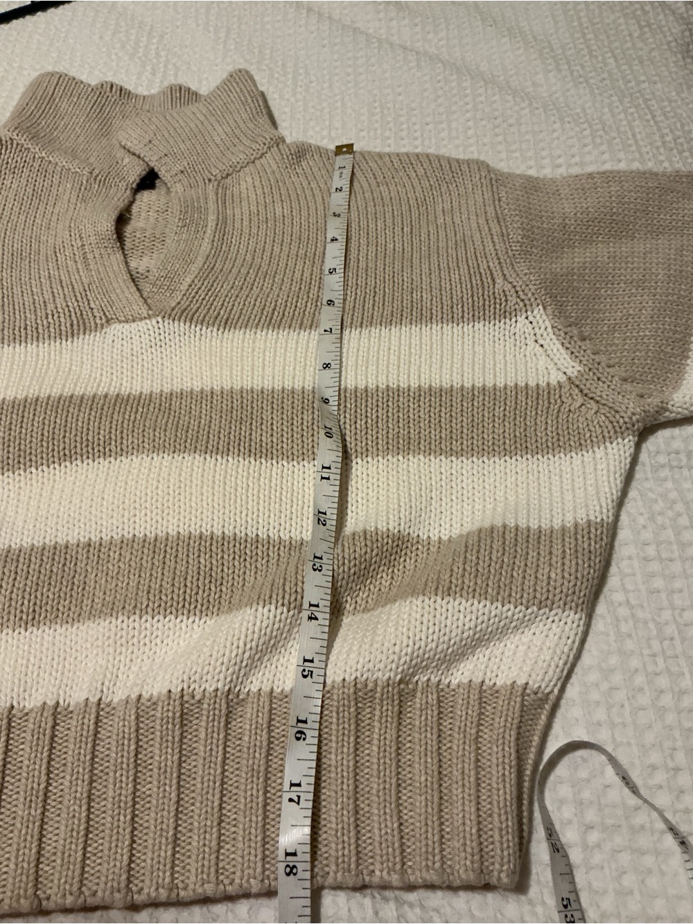 Quince 100% Organic Cropped Cotton Polo Sweater - Picture 9 of 9